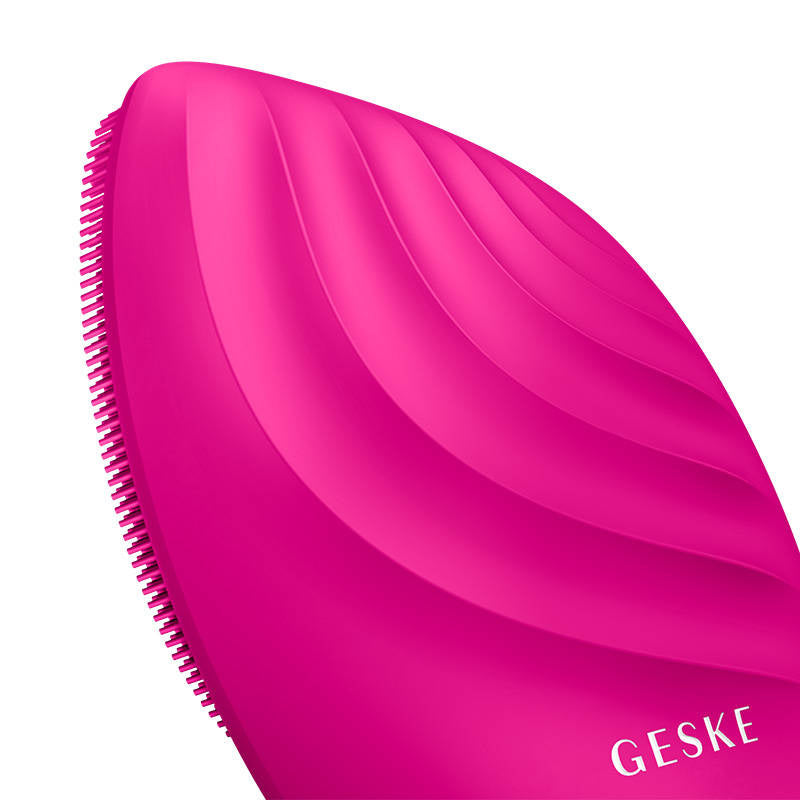 Facial Cleaning Sonic Brush 4in1 Geske With APP (magenta)_3