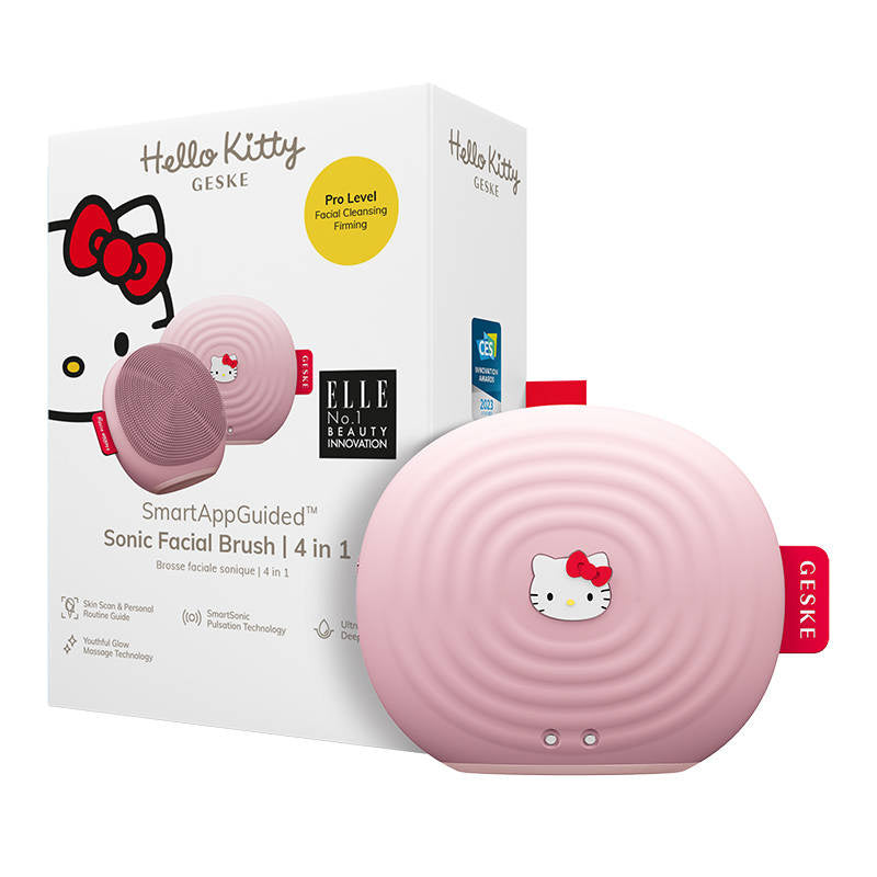 Facial Cleaning Sonic Brush 4in1 Geske with APP (Hello Kitty pink)_0