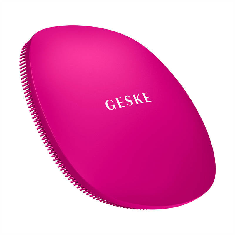 Facial Cleaning Brush 4in1 Geske with APP (magenta)_6