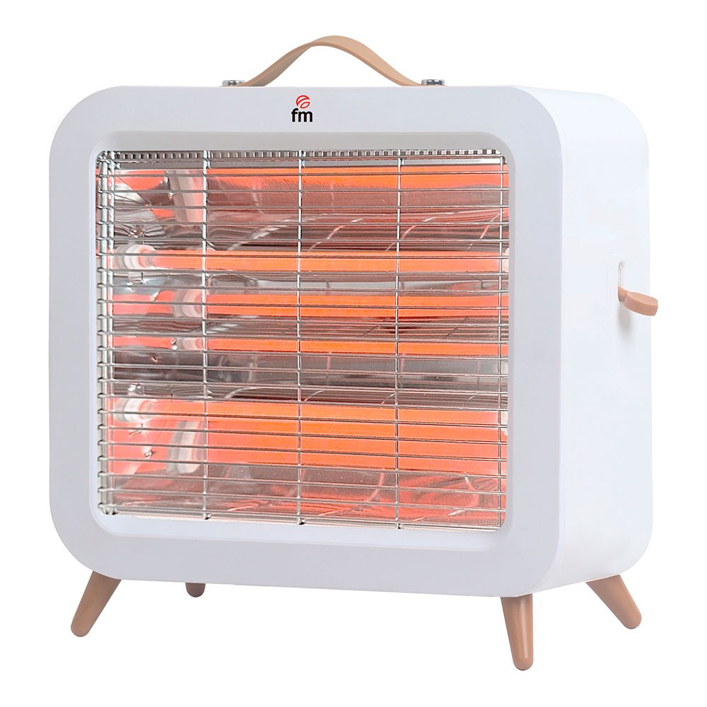 Aquecedor de chão de quartzo ev-700,700 w, anti-tombamento, branco, 35 x 11 x 31 cm_0