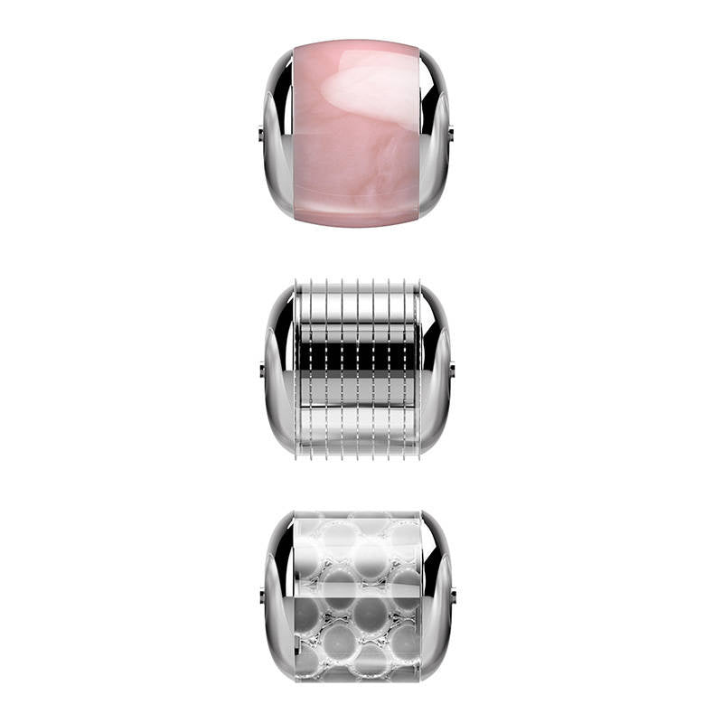 Micro Needle Face Roller 9in1 Geske with APP (magenta)_5