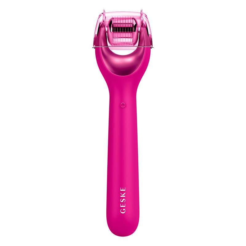 Micro Needle Face Roller 9in1 Geske with APP (magenta)_1