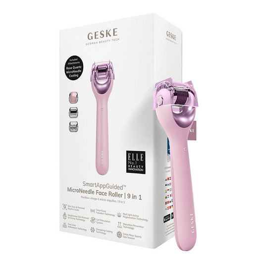 Micro Needle Face Roller 9in1 Geske with APP (pink)_0