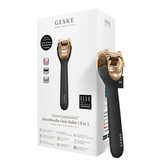 Micro Needle Face Roller 9in1 Geske with APP (gray)_0