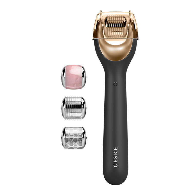 Micro Needle Face Roller 9in1 Geske with APP (gray)_9