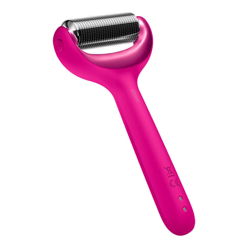 MicroNeedle Face&Body Roller 9in1 Geske with APP (magenta)_6