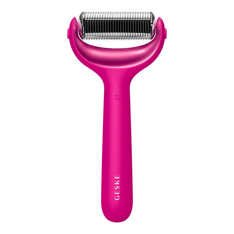 MicroNeedle Face&Body Roller 9in1 Geske with APP (magenta)_3
