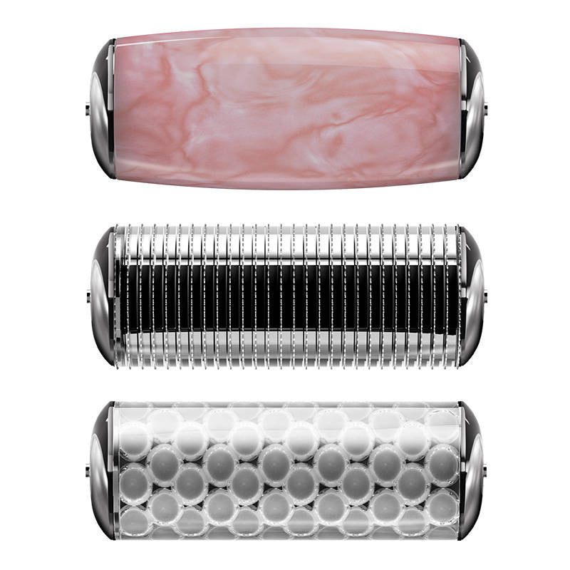 MicroNeedle Face&Body Roller 9in1 Geske with APP (pink)_9