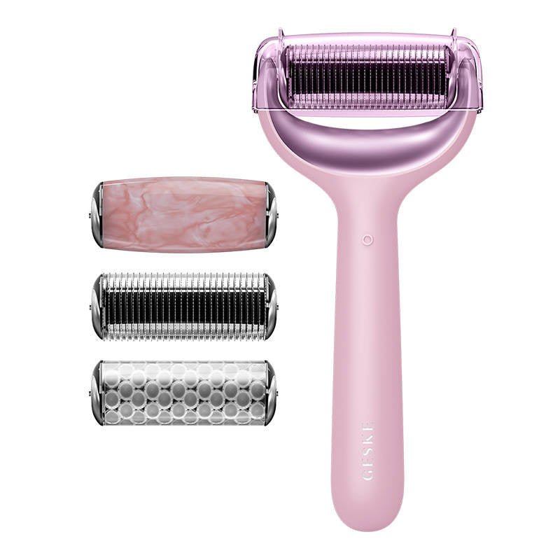 MicroNeedle Face&Body Roller 9in1 Geske with APP (pink)_10