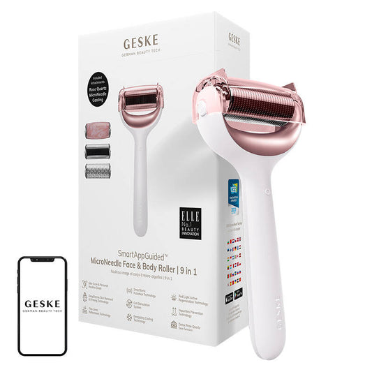 Micro Needle Face&Body Roller 9in1 Geske with APP (starlight)_0