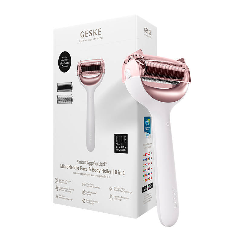 Micro Needle Face&Body Roller 8in1 Geske with APP (starlight)_0