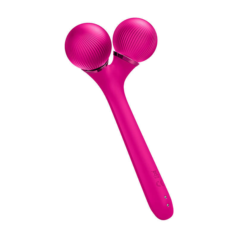 Sonic Facial & Body Roller 4in1 Geske with APP (magenta)_4