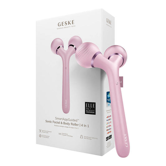 Sonic Facial & Body Roller 4in1 Geske with APP (pink)_0