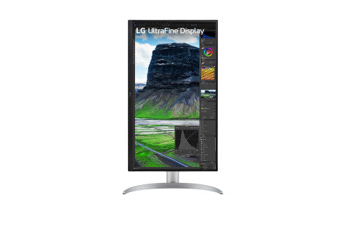 Monitor Profesional LG 27UQ850-W 27"/ 4K/ Multimedia/ Regulable en altura/ Plata_9
