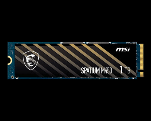 MSI SPATIUM M450 PCIe 4.0 NVMe M.2 1TB PCI Express 4.0 3D NAND_1