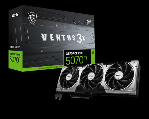 GeForce RTX 5070 Ti 16G VENTUS 3X OC, Grafikkarte_3