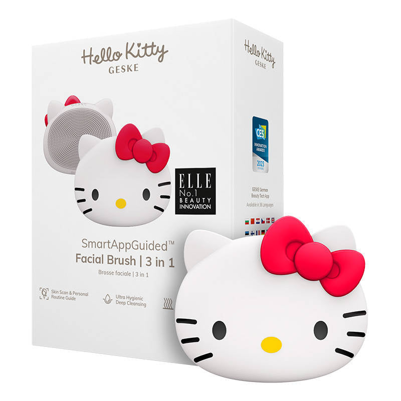 Facial Cleaning Brush 3in1 Geske with APP (Hello Kitty starlight)_1