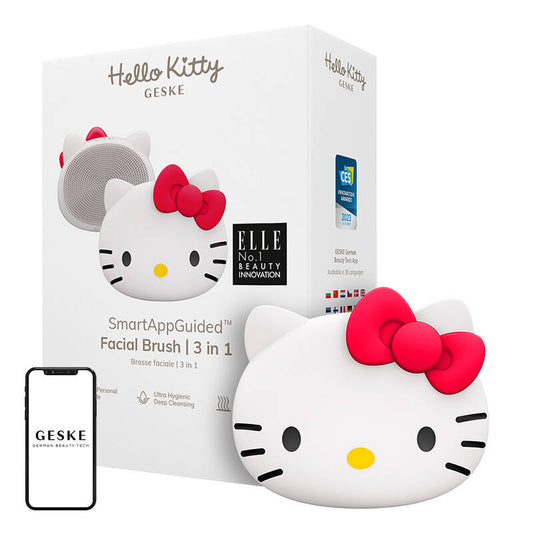 Facial Cleaning Brush 3in1 Geske with APP (Hello Kitty starlight)_0