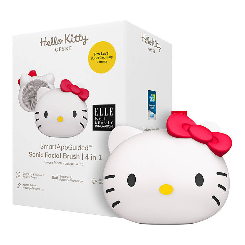 Facial Cleaning Sonic Brush 4in1 Geske With APP (Hello Kitty starlight)_0