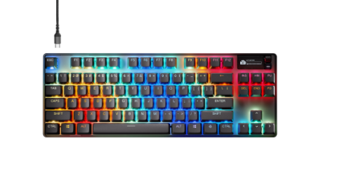Steelseries APEX PRO TKL GEN 3 teclado Juego USB Inglés de EE. UU. Negro_1