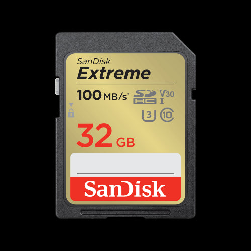 SanDisk Extreme SD UHS-I Card 32 GB Clase 1_0