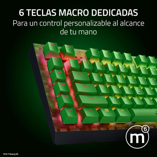 TECLADO RAZER BLACKWIDOW V4 X GREEN SWITCH (US LAYOUT) (RZ03-04704100-R3M1)_2