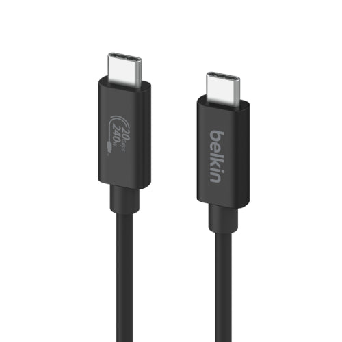 Cabo USB4 Belkin / USB-C/USB-C 2m 240W 20Gbit/s / Preto / INZ004BT2MBK_2