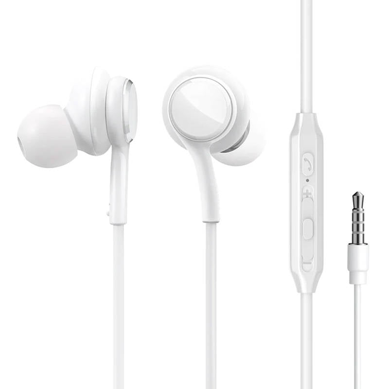 Wired Earphones JR-EW02, Half in Ear (White)_0