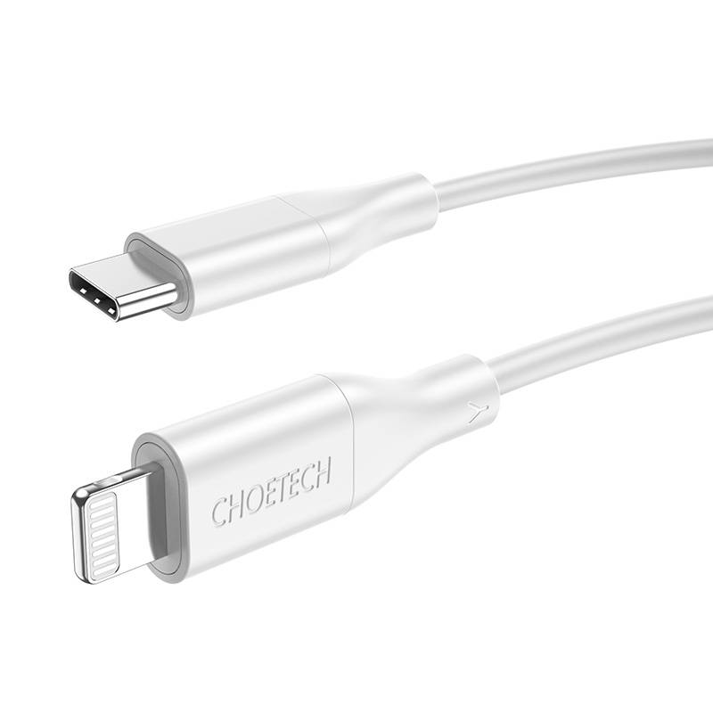 Choetech IP0040 USB-C / Lightning MFi PD 30W 1.2m cable - white_8
