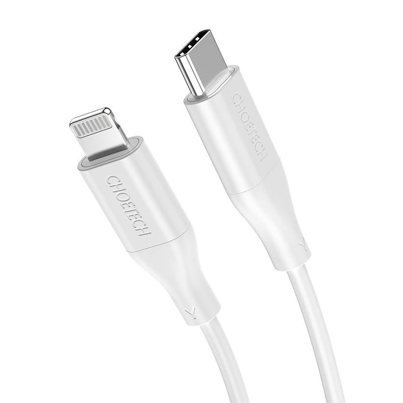 Choetech IP0040 USB-C / Lightning MFi PD 30W 1.2m cable - white_11