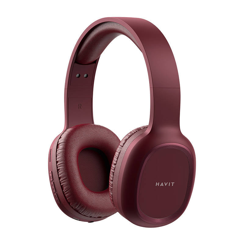 Havit H2590BT PRO Wireless Bluetooth headphones (red)_5