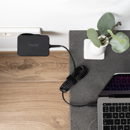 Cargador de Portátil GaN TooQ TQLC-USBCGAN100PD USB Tipo-C/ 100W/ Automático/ Voltaje 5-20V_3