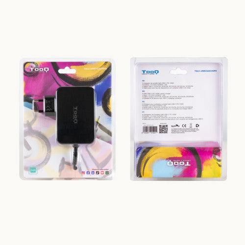 Cargador de Portátil GaN TooQ TQLC-USBCGAN100PD USB Tipo-C/ 100W/ Automático/ Voltaje 5-20V_4