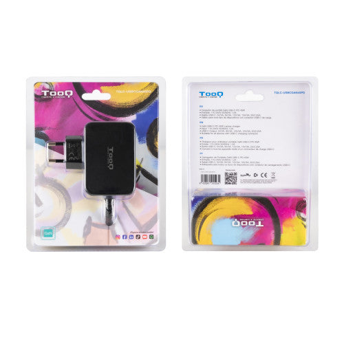 Cargador de Portátil GaN TooQ TQLC-USBCGAN45PD USB Tipo-C/ 45W/ Automático/ Voltaje 5-20V_4