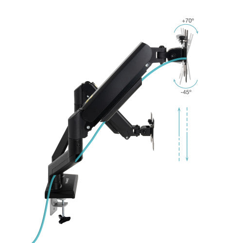 TooQ DB1434TNR-B soporte para monitor 86,4 cm (34") Escritorio Negro_1