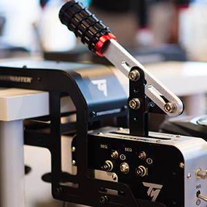 TM Racing Clamp / Halterung THRUSTMASTER / Preto