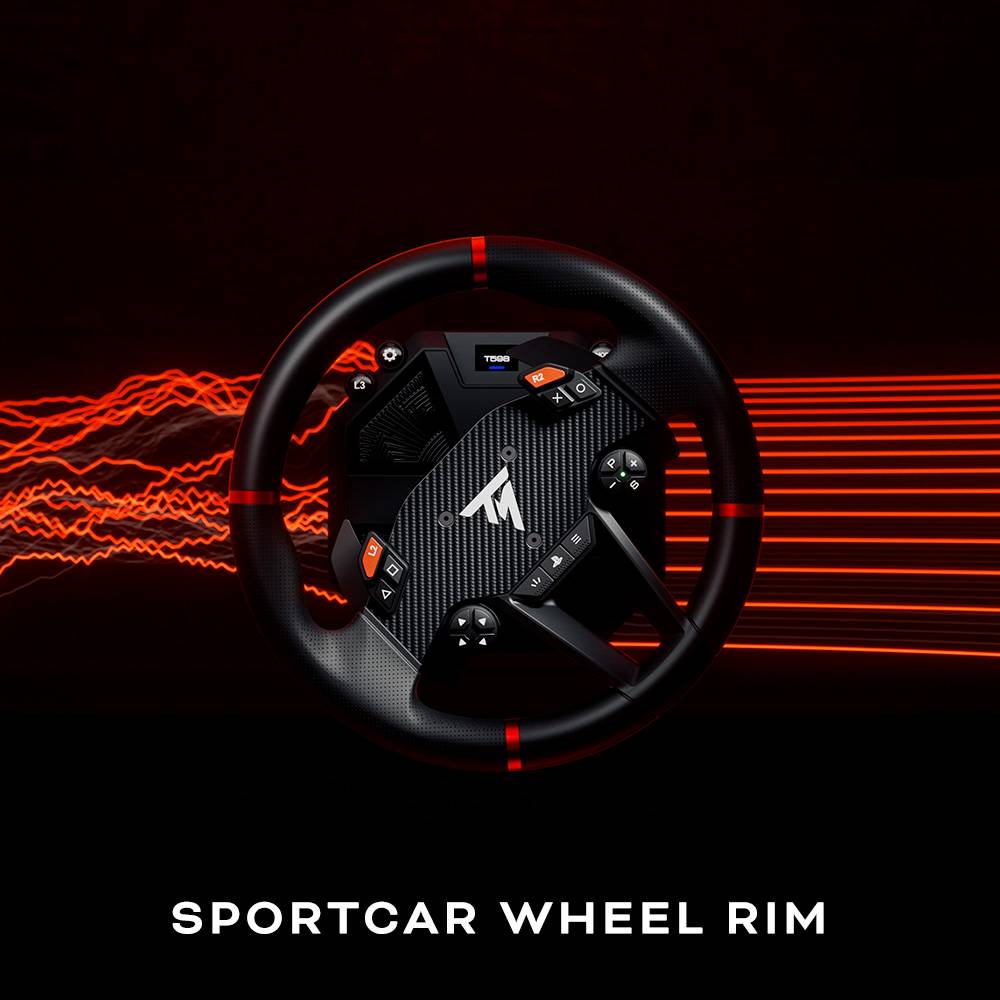 Volante Thrustmaster T598 Racing Wheel PS5/PS4/PC + Servo Base + Pedais
