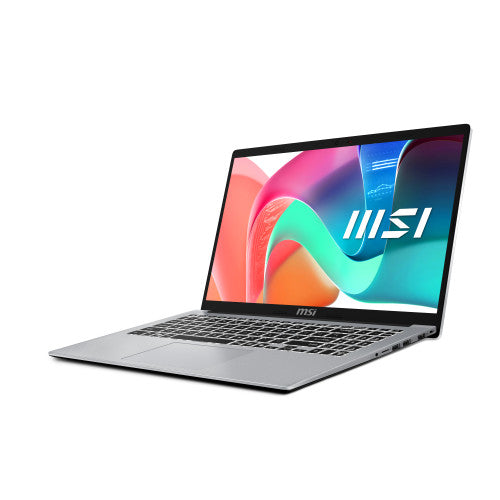 MSI Modern 15 F1MG-255XES Intel Core 7 150U Portátil 39,6 cm (15.6") Full HD 16 GB DDR4-SDRAM 1 TB SSD Wi-Fi 6E (802.11ax) FreeDOS Plata_1