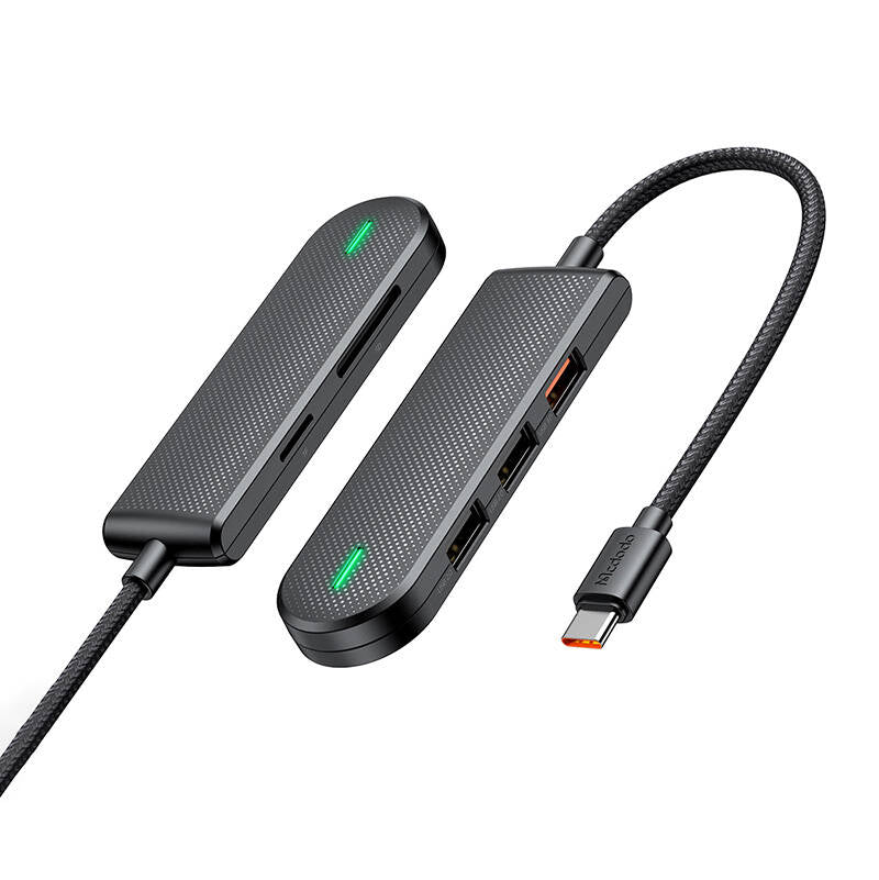 Hub USB-C Mcdodo HU-1430 5w1 (USB2.0*3,USB3.0*1,SD/TF)_3