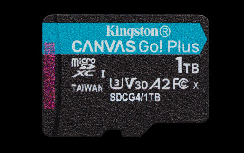 Kingston Technology Tarjeta microSDXC Canvas Go Plus Gen4 de 1 TB, 200 MB/s, A2 U3 V30 y adaptador_2