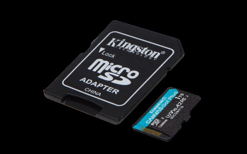 Kingston Technology Tarjeta microSDXC Canvas Go Plus Gen4 de 1 TB, 200 MB/s, A2 U3 V30 y adaptador_3
