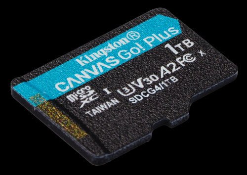 Kingston Technology Tarjeta microSDXC Canvas Go Plus Gen4 de 1 TB, 200 MB/s, A2 U3 V30 y adaptador_4