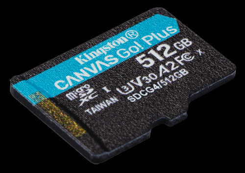 Tarjeta de Memoria Kingston CANVAS Go! Plus 512GB microSD XC con Adaptador/ Clase 10/ 200MBs_5