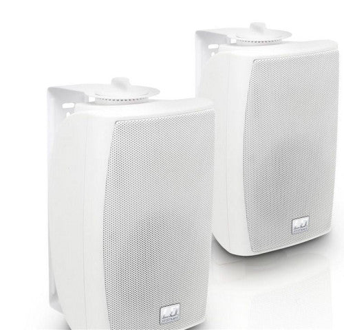 LD SYSTEMS INTEGRATION SERIE CONTRACTOR (LDCWMS42W100V) 4" 2-WAY WALL MOUNT SPEAKER 100 V WHITE (PAIR) WARRANTY 2 YEARS (PU4)_0