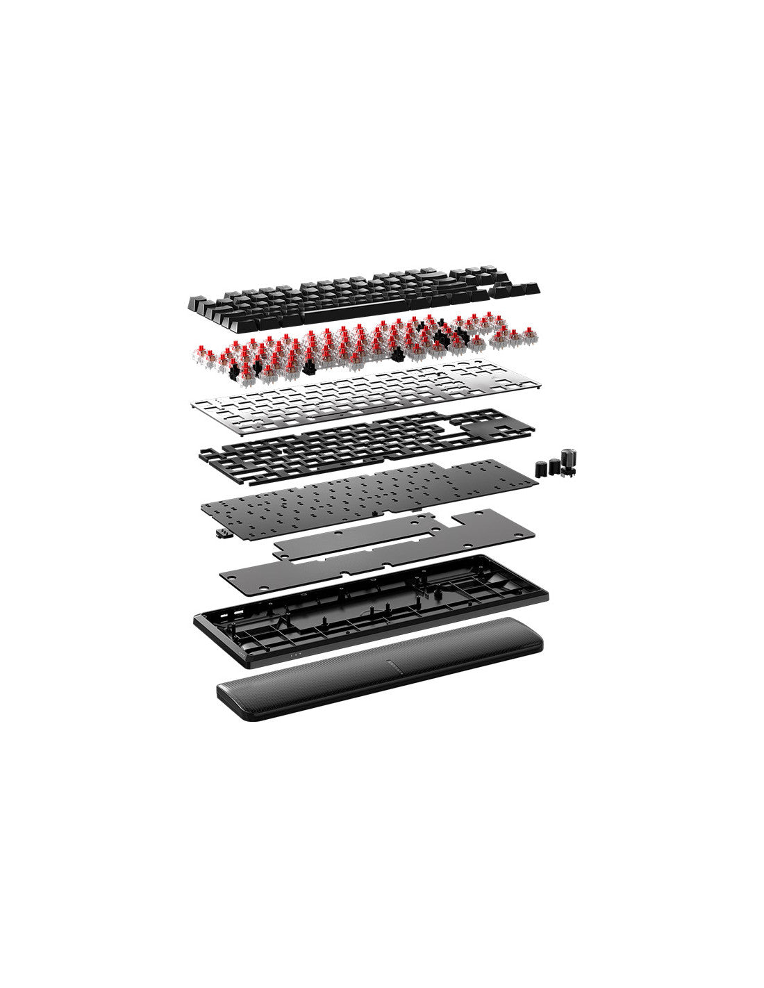 TECLADO CORSAIR K70 CORE TKL WIRELESS RGB MLX RED ESPAÃOL CH-914901E-ES_2
