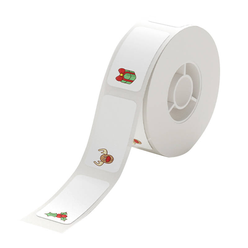 Thermal labels Niimbot stickers T 12x30mm 210 psc (Christmas)_0