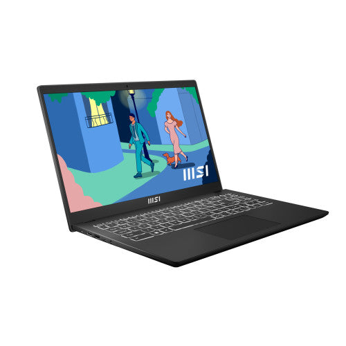 MSI PORTATIL MODERN 15 B7M-461ES. 15.6" FHD (1920*1080), 60HZ IPS. RYZEN 5 7430U. AMD RADEON GRAPHICS. DDR IV 16GB. 512GB NVME GEN3X4 SSD. NEGRO. W11 HOME_1