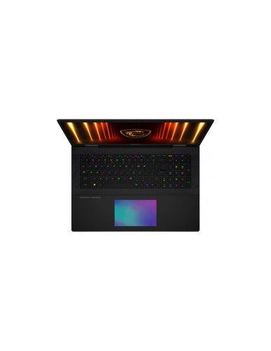 MSI PORTATIL TITAN 18 HX AI A2XWIG-245ES. 18" 16:10 UHD+ (3840X2400) 120HZ, IPS. INTEL CORE ULTRA 9 285HX. NVIDIA GEFORCE RTX 5080 , GDDR7 16GB. DDR5 6400MHZ 32GB*2. 2TB NVME PCIE SSD. W11 HOME. NEGRO_1