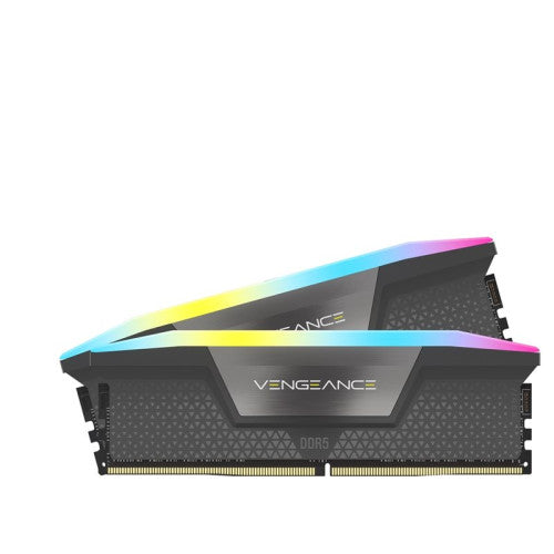 MEMORIA CORSAIR DDR5 64GB 2X32GB PC6000 VENGEANCE RGB CMH64GX5M2B6000Z38_1
