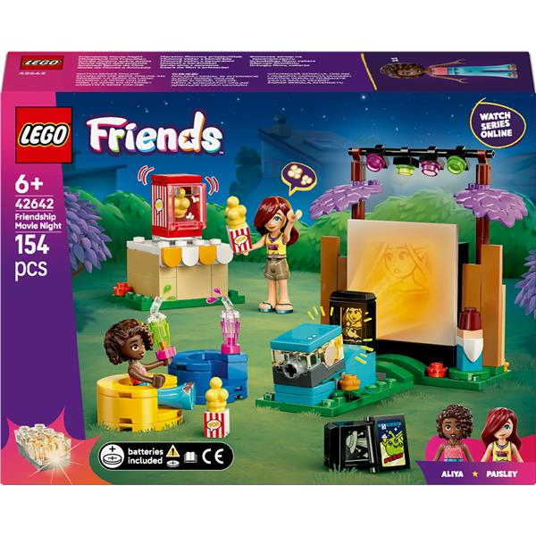Konstruktionsspielzeug LEGO / Friends Filmabend mit Freunden / 42642_0